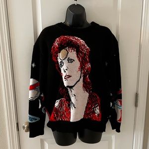 David Bowie knit sweater